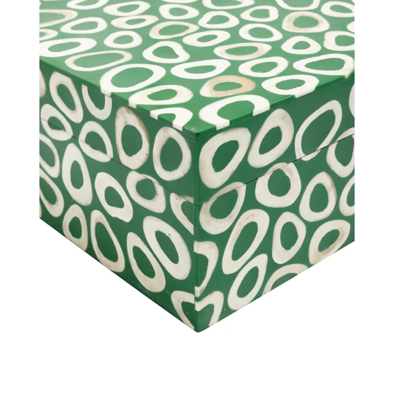Ovoid Green Box Set of 2