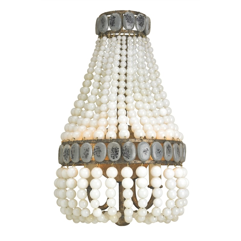 Lana Wall Sconce, Cream