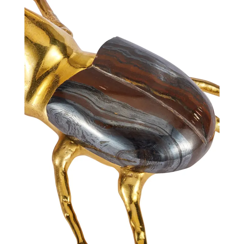 Brass Beetle Colony Set of 3