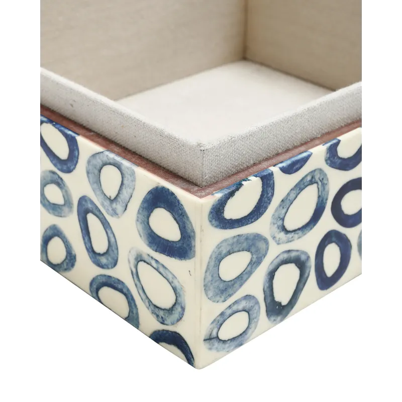 Ovoid Blue Box Set of 2