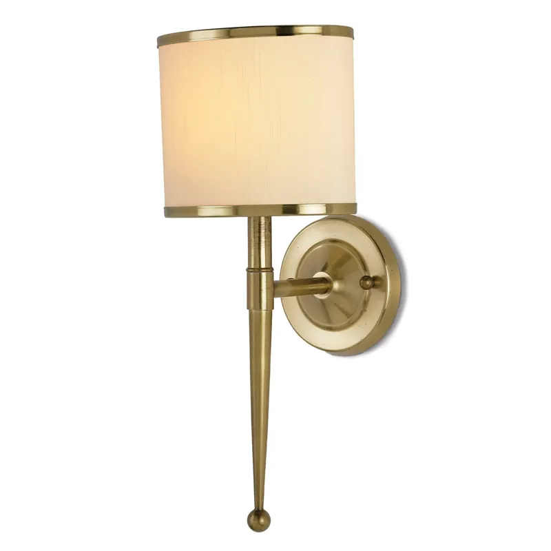 Primo Wall Sconce W/ Cream Sha