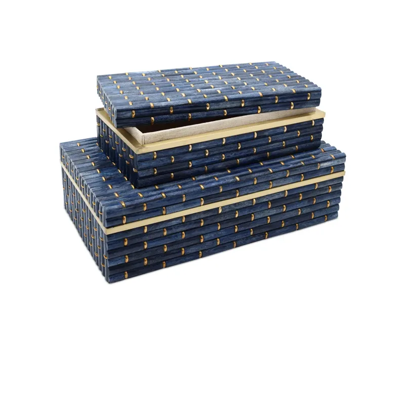 Midnight Bamboo Box Set of 2