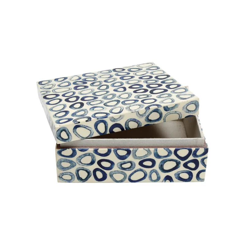 Ovoid Blue Box Set of 2