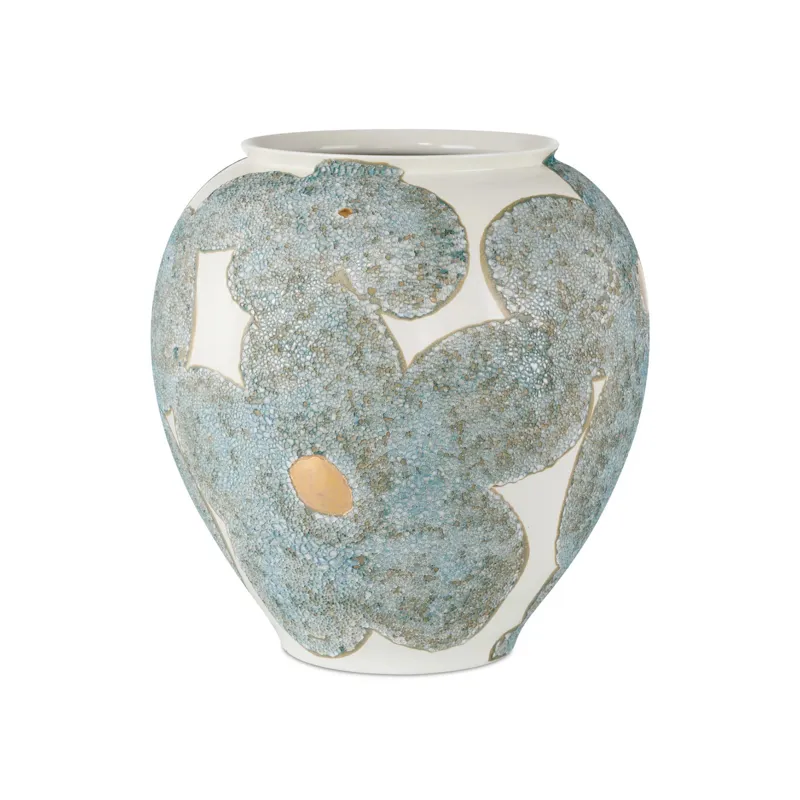 Bloom Blue &amp; Ivory Vase