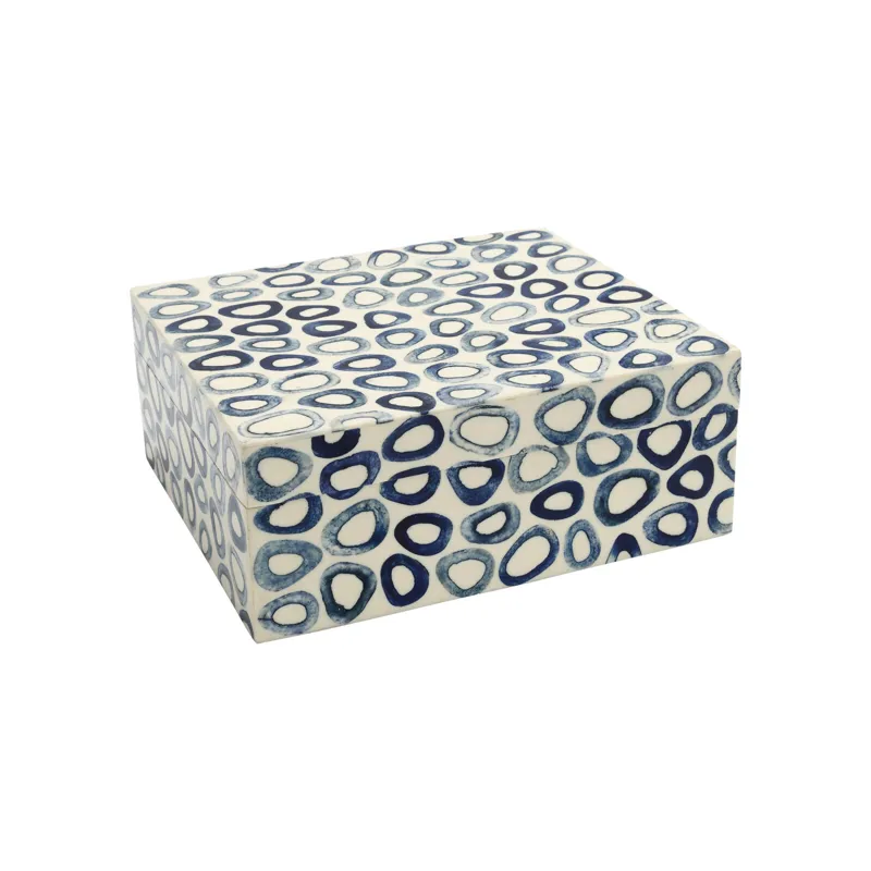 Ovoid Blue Box Set of 2