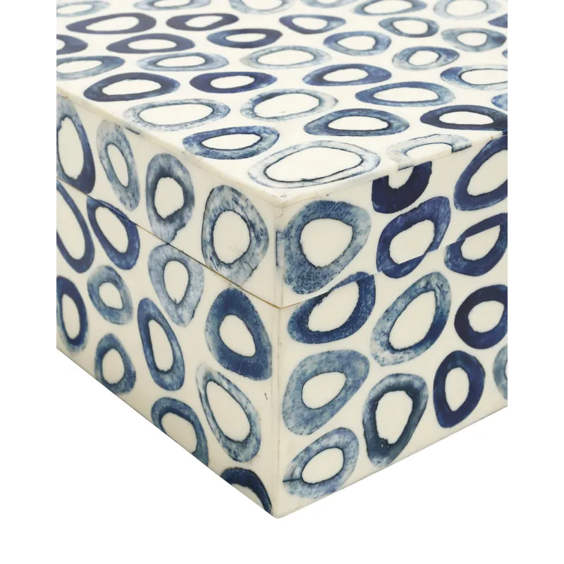 Ovoid Blue Box Set of 2