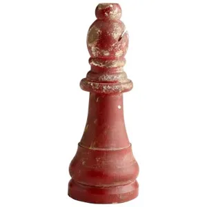Crimson Bishop Sculpture