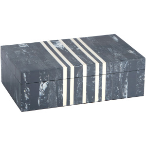 Lapis Box, Blue/White &ndash; Small