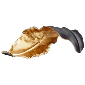 Oak Brush Sculpture | Black And Gold &ndash; Small