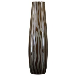 Small Cafe Etched Vase