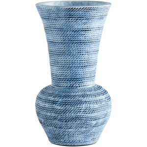 Hopewell Vase Designed by J. Kent Martin Blue - Small