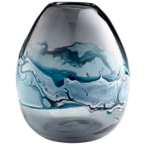 Mescolare Vase - Blue & White