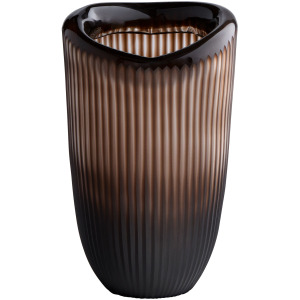 Cacao Vase, Brown &ndash; Large
