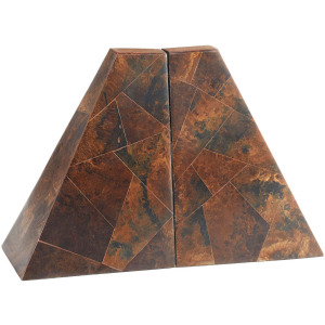 Taurus Bookends Designed by J Kent Martin - Brown