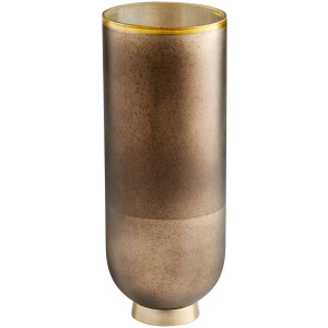 Pemberton Vase Black, Onyx And Champagne &ndash; Large