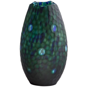Mykonos Vase | Blue | Green &ndash; Medium