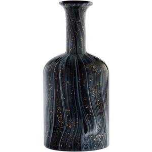 Infinity Vase | Black | Grey | Gold &ndash; Medium