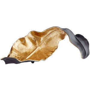 Oak Brush Sculpture | Black And Gold &ndash; Medium