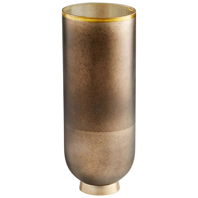 Pemberton Vase Black, Onyx And Champagne &ndash; Large