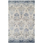 Antigua Blue Rug - 5'3" x 7'7"