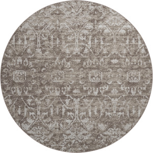 Aberdeen Fudge 8' x 8' Round Rug