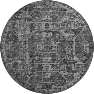 Aberdeen Midnight 8' x 8' Round Rug