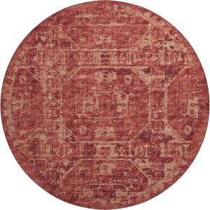 Aberdeen Paprika 8' x 8' Round Rug