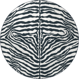 Akina Ivory 8' x 8' Round Rug