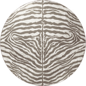 Akina Mocha 8' x 8' Round Rug