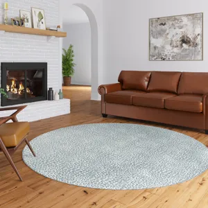 Akina Flannel 8\' x 8\' Round Rug