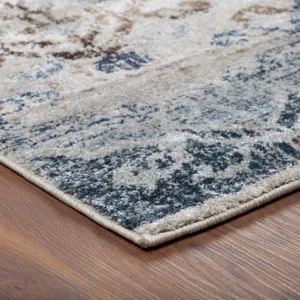 Antigua Blue 9\'6\" x 13\'2\" Rug