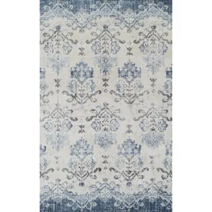 Antigua Blue 9\'6\" x 13\'2\" Rug