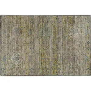 Machine Washable Aristo Aloe Rug