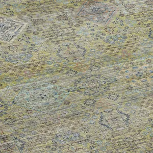 Machine Washable Aristo Aloe 2\'6\" x 3\'10\" Rug