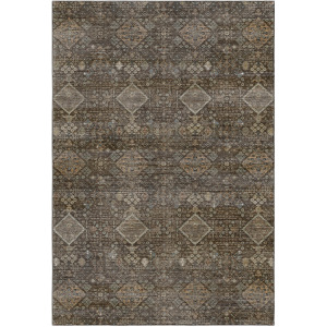 Machine Washable Aristo Chocolate Rug