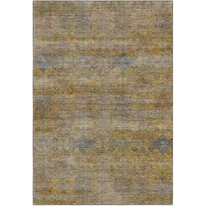 Machine Washable Aristo Gold Rug