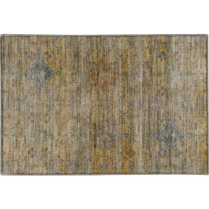 Machine Washable Aristo Gold Rug