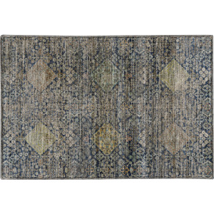 Machine Washable Aristo Navy Rug