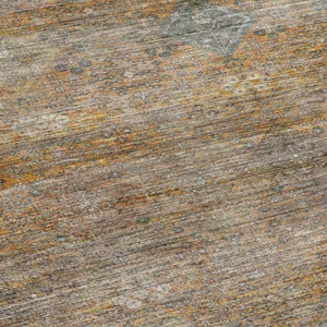 Machine Washable Aristo Terracotta 2\'6\" x 3\'10\" Rug