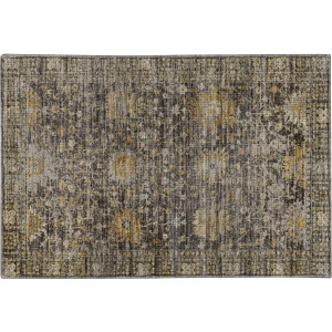 Machine Washable Aristo Charcoal Rug