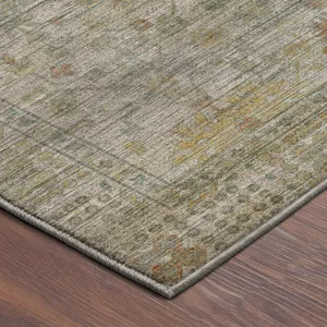 Machine Washable Aristo Ivory 8\' x 10\' Rug