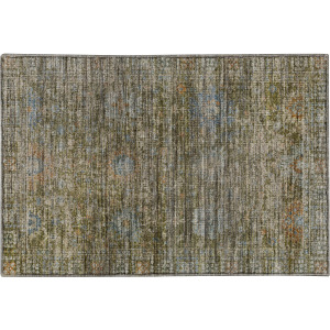Machine Washable Aristo Olive Rug