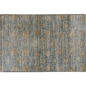 Machine Washable Aristo Blue Rug