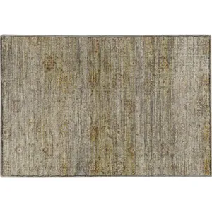 Machine Washable Aristo Celery Rug