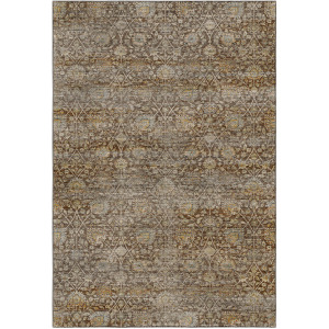 Machine Washable Aristo Coffee Rug