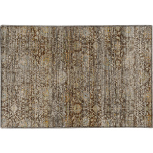 Machine Washable Aristo Coffee Rug