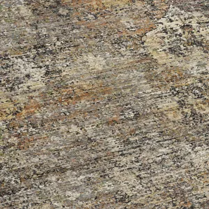 Machine Washable Aristo Taupe 9\' x 12\' Rug