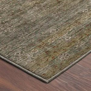 Machine Washable Aristo Basil 10\' x 14\' Rug