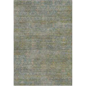 Machine Washable Aristo Teal Rug