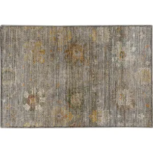 Machine Washable Aristo Gray Rug